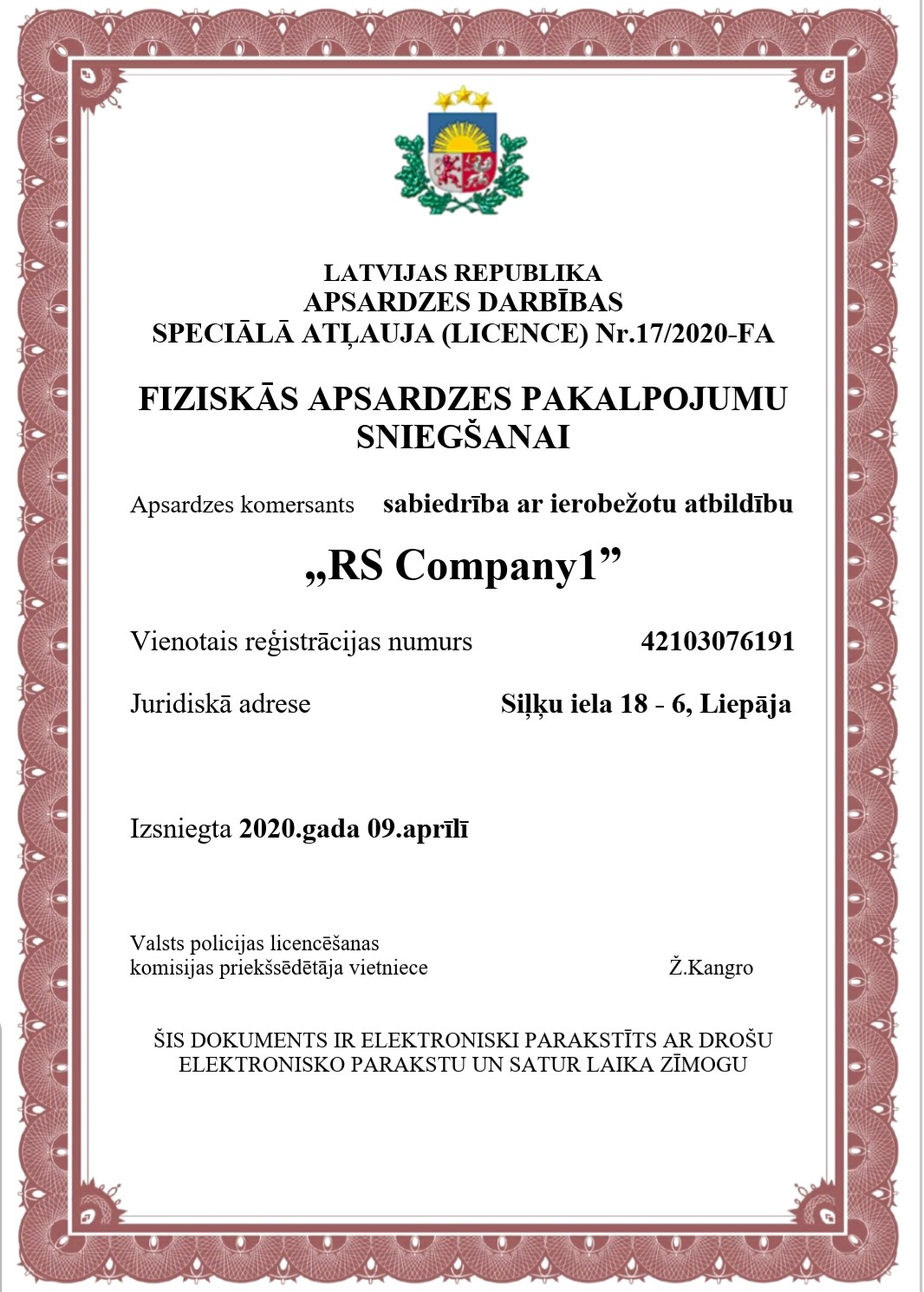 RS Apsardze
